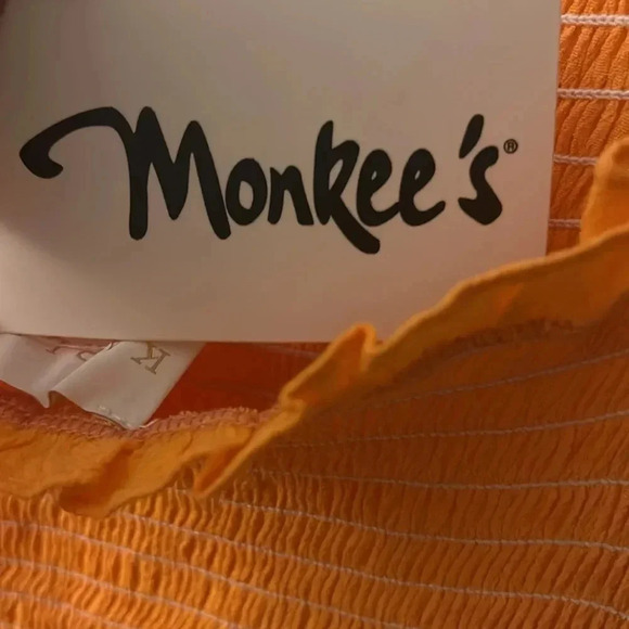 NWT Monkee’s Karlie spaghetti strap dress size large - Picture 6 of 9